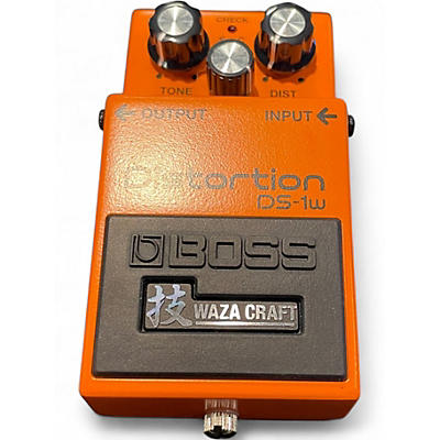Used BOSS DS-1W Waza Craft Distortion Effect Pedal
