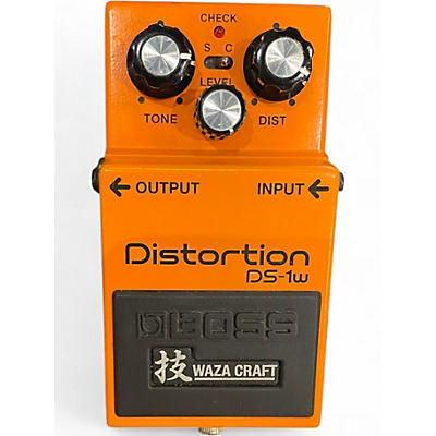 Used BOSS DS-1w Waza Craft Effect Pedal