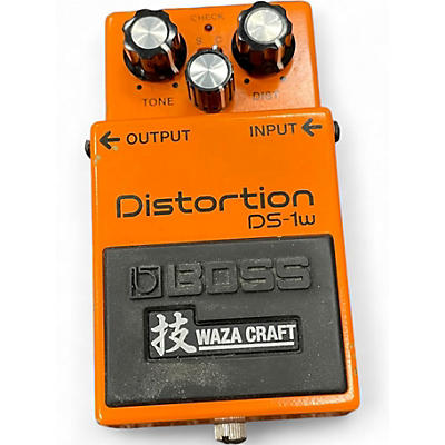 Used BOSS DS1-1W WAZA CRAFT Effect Pedal