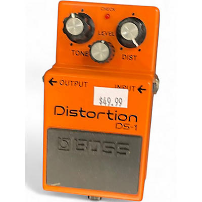 Used BOSS DS1 Distortion Effect Pedal