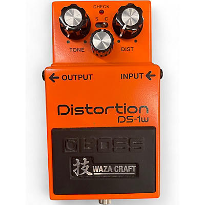 Used BOSS DS1 Distortion WAZA Effect Pedal