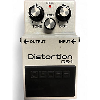 Used BOSS DS1 Distortion White Effect Pedal