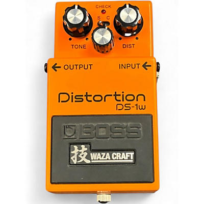 Used BOSS DS1W Distortion Effect Pedal