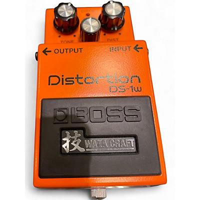 Used BOSS DS1W Waza Craft Distortion Effect Pedal
