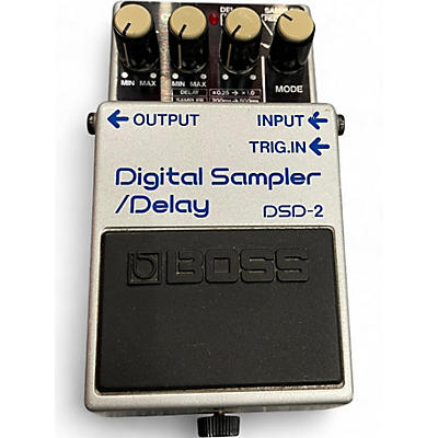 Used BOSS DSD-2 DIGITAL SAMPLER DELAY Effect Pedal