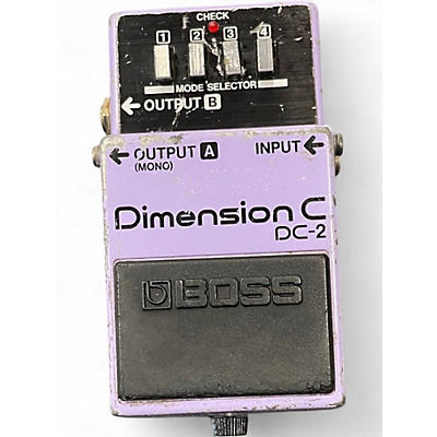 Used BOSS Dimension C DC-2 Effect Pedal