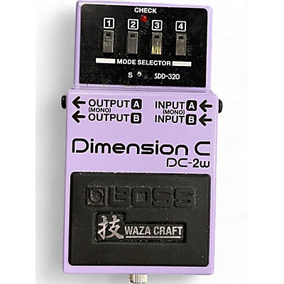 Used BOSS Dimension C DC-2W Effect Pedal