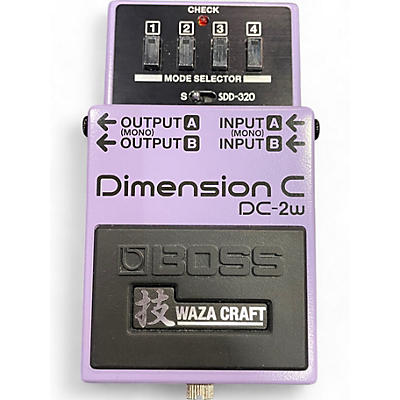 Used BOSS Dimension C DC-2W Effect Pedal