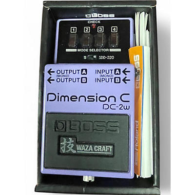 Used BOSS Dimension C DC-2W Effect Pedal