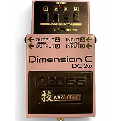 Used BOSS Dimension C DC-2W Effect Pedal