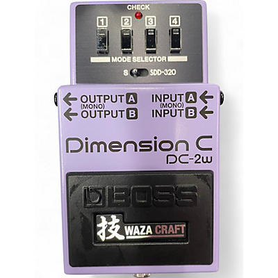 Used BOSS Dimension C DC-2W Effect Pedal
