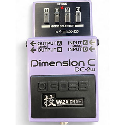 Used BOSS Dimension C DC-2W Effect Pedal