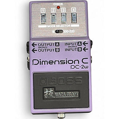 Used BOSS Dimension C DC-2W Effect Pedal