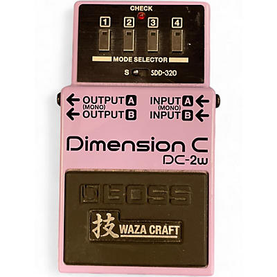 Used BOSS Dimension C DC-2W Effect Pedal