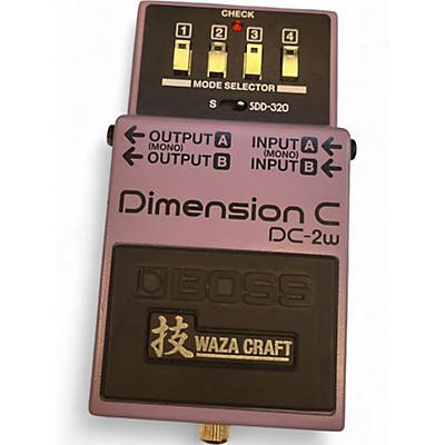 Used BOSS Dimension C DC-2W Effect Pedal