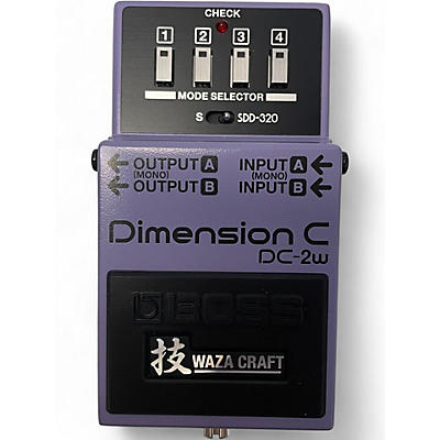 Used BOSS Dimension C DC-2W Effect Pedal