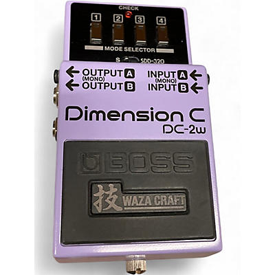 Used BOSS Dimension C DC-2W Effect Pedal