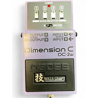 Used BOSS Dimension C DC-2W Effect Pedal