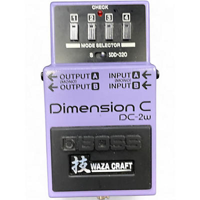 Used BOSS Dimension C DC-2W Effect Pedal