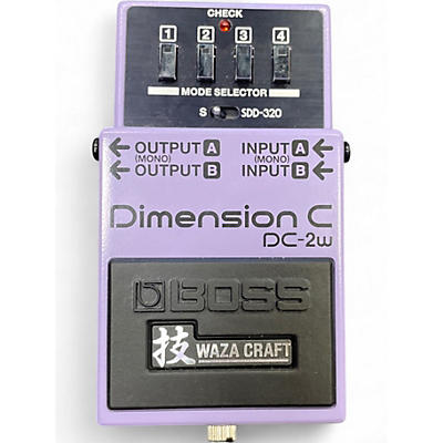 Used BOSS Dimension C DC-2W Effect Pedal