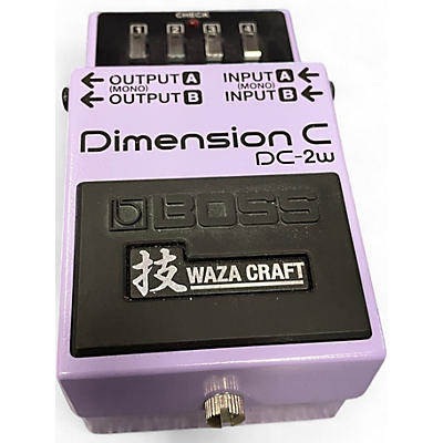 Used BOSS Dimension C DC-2W Effect Pedal
