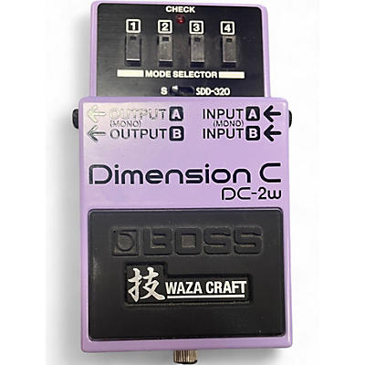 Used BOSS Dimension C DC-2W Effect Pedal