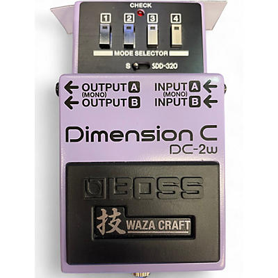 Used BOSS Dimension C DC-2W Effect Pedal