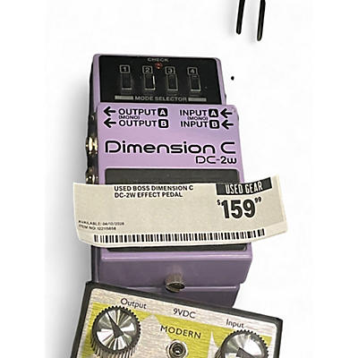 Used BOSS Dimension C DC-2W Effect Pedal