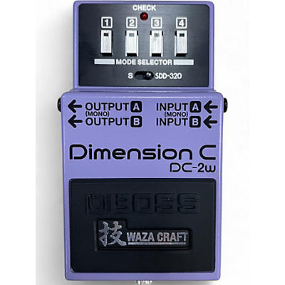 Used BOSS Dimension C DC-2W Effect Pedal