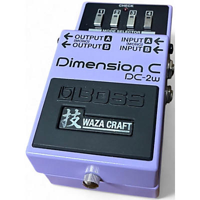 Used BOSS Dimension C DC-2W Effect Pedal
