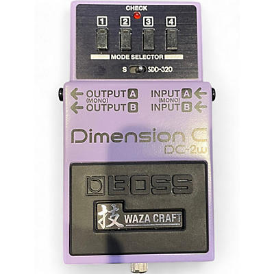 Used BOSS Dimension C DC-2W Effect Pedal
