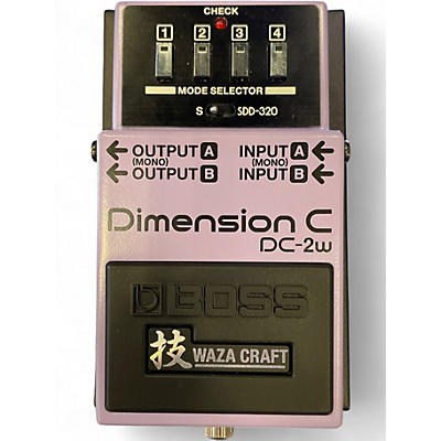Used BOSS Dimension C DC-2W Effect Pedal