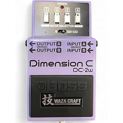 Used BOSS Dimension C DC-2W Effect Pedal