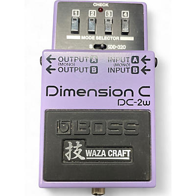 Used BOSS Dimension C DC-2W Effect Pedal