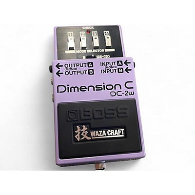 Used BOSS Dimension C DC-2W Effect Pedal