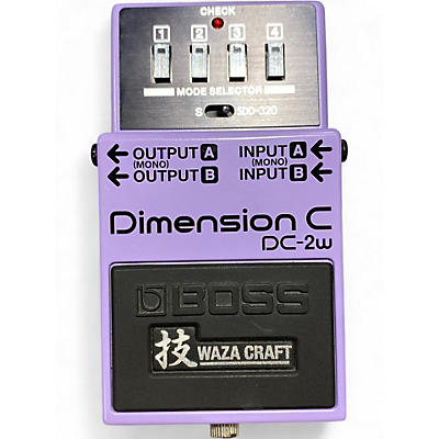 Used BOSS Dimension C DC-2W Effect Pedal