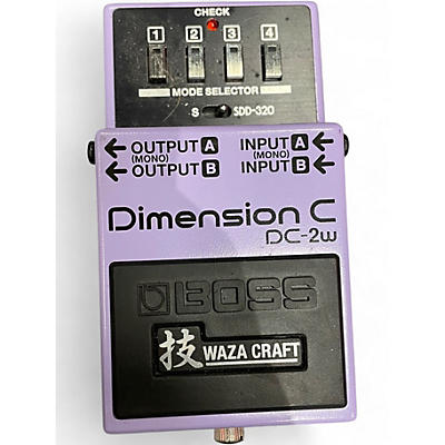Used BOSS Dimension C DC-2W Effect Pedal
