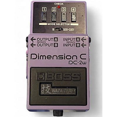 Used BOSS Dimension C DC-2W Effect Pedal
