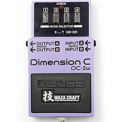 Used BOSS Dimension C DC-2W Effect Pedal