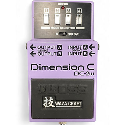 Used BOSS Dimension C DC-2W Effect Pedal