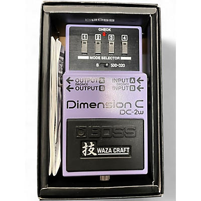 Used BOSS Dimension C DC-2W Effect Pedal