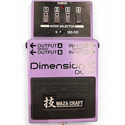 Used BOSS Dimension C DC-2W Effect Pedal
