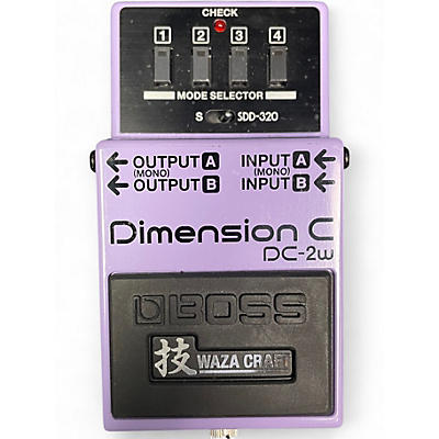 Used BOSS Dimension C DC-2W Effect Pedal