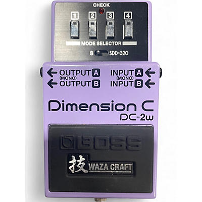 Used BOSS Dimension C DC-2W Effect Pedal