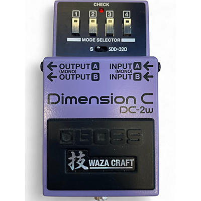 Used BOSS Dimension C DC-2W Effect Pedal