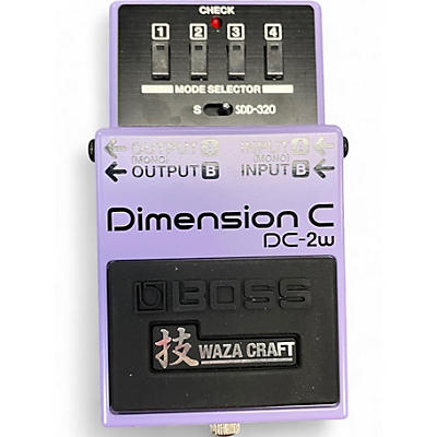 Used BOSS Dimension C DC-2W Effect Pedal