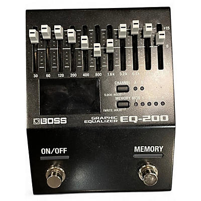 Used BOSS EQ-200 Pedal