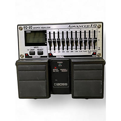 Used BOSS EQ20 Graphic Equalizer Pedal