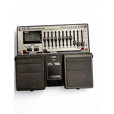 Used BOSS EQ20 Graphic Equalizer Pedal
