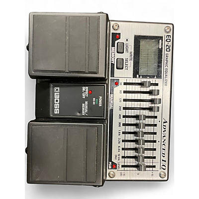 Used BOSS EQ20 Graphic Equalizer Pedal